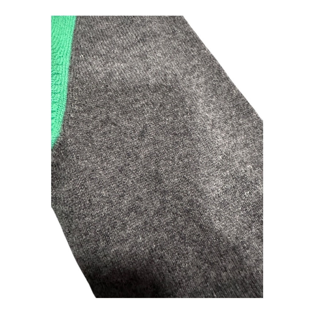 Talbots Colorblock Cashmere Turtleneck Size Small… - image 2